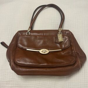 Coach Brown Leather Women's Bag